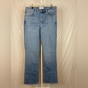Wrangler High Rise Bootcut Jeans Size 6 Free Stretch Blue NWT